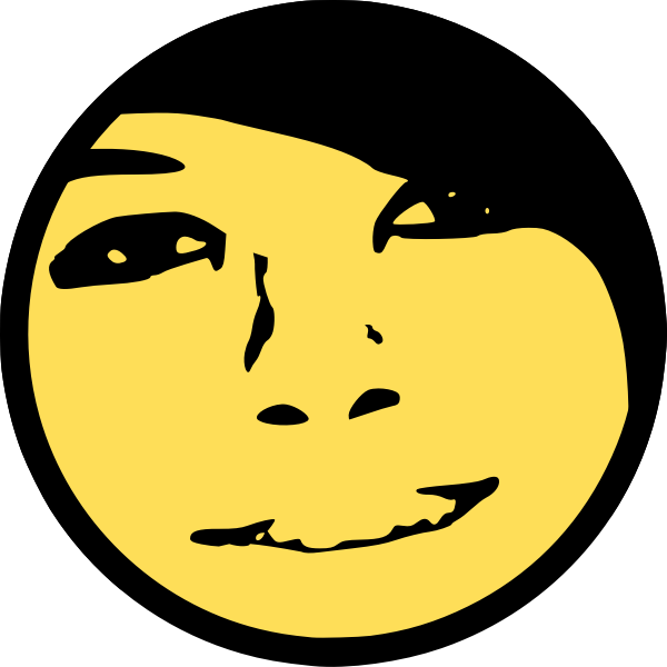 SVG Vector image of boxxy smile