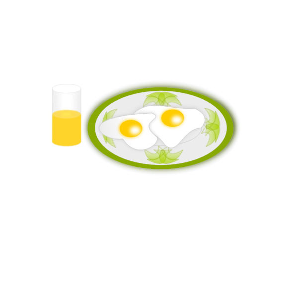 SVG Vector image of breakfast
