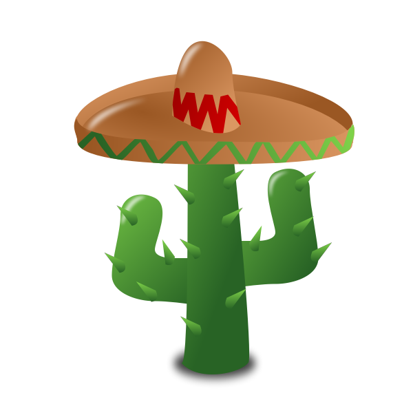 SVG Vector image of cactus