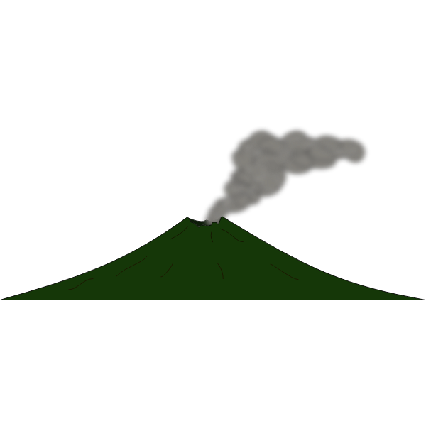SVG Vector image of cartoon lava