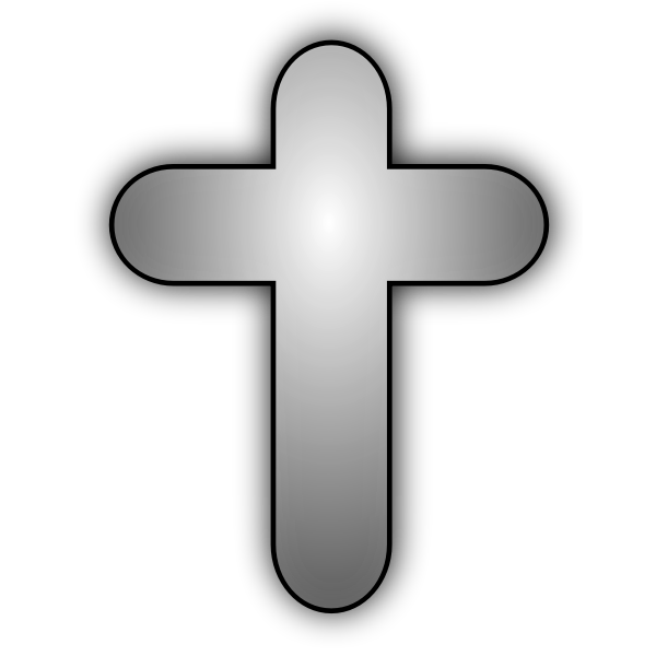 SVG Vector image of Christian cross