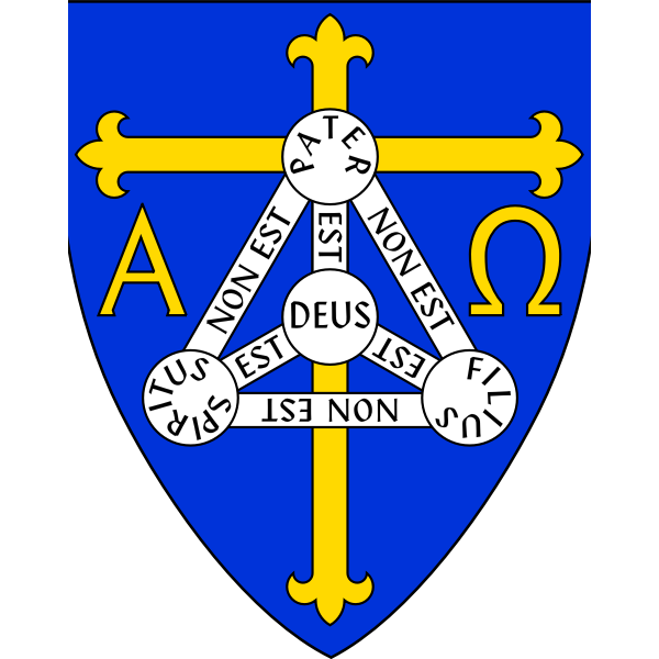 SVG Vector image of coat of arms of Anglican diocese of Trinidad