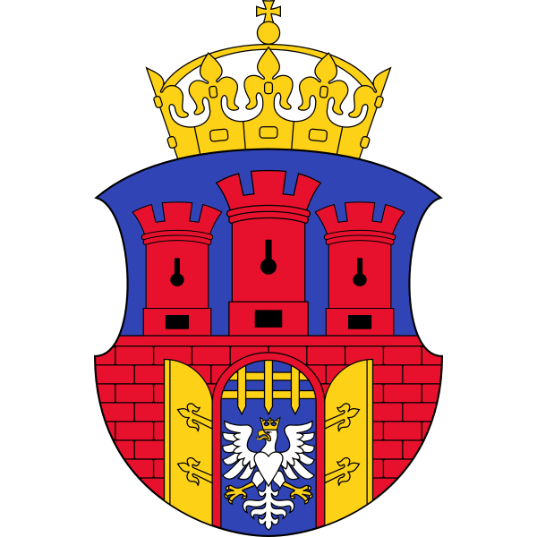 SVG Vector image of coat of arms of Cracow City