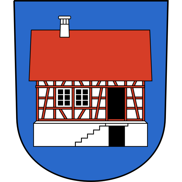 SVG Vector image of coat of arms of Hausen am Albis