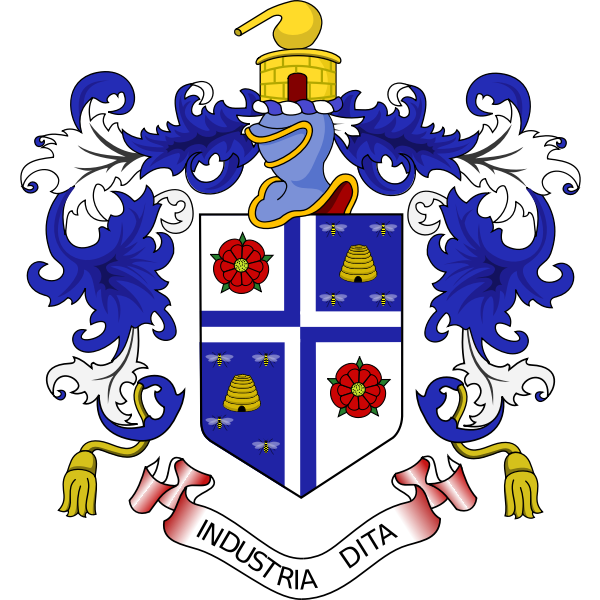 SVG Vector image of coat of arms of industria dita