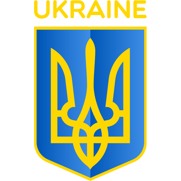 SVG Vector image of coat of arms of Republic of Ukraine