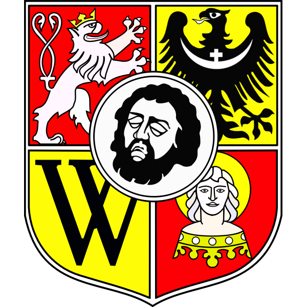 SVG Vector image of coat of arms of Wroclaw City