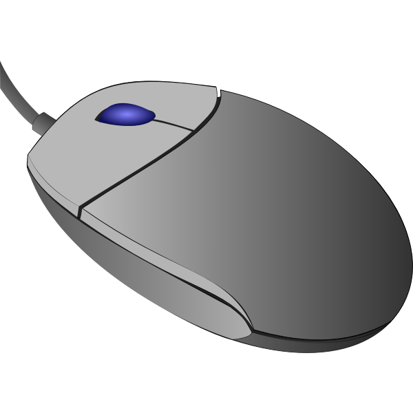 SVG Vector image of computer mouse