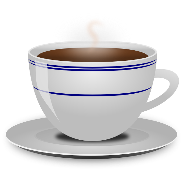 SVG Vector image of cup of coffee