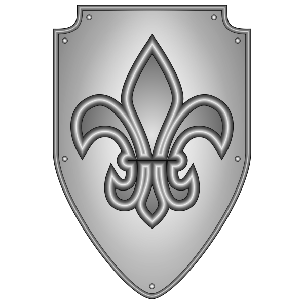 SVG Vector image of defense armor