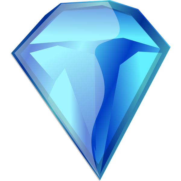 SVG Vector image of diamond