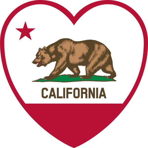SVG Vector image of element from flag of California