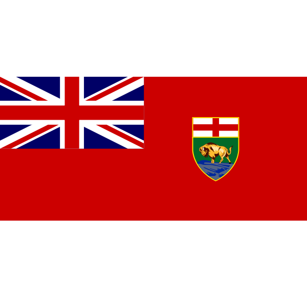 SVG Vector image of flag of Manitoba