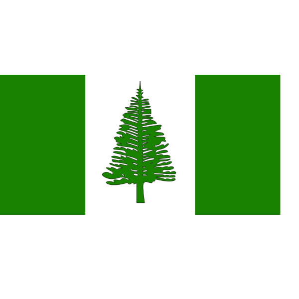 SVG Vector image of flag of Norfolk Island