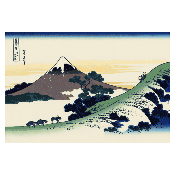 SVG Vector image of Fuji mountain