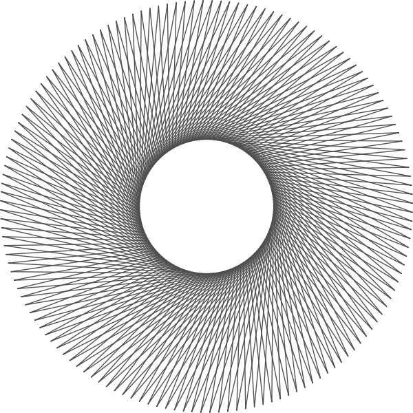 SVG Vector image of geometrical aureo drawing