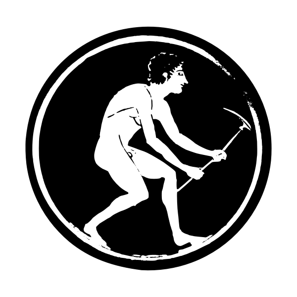 SVG Vector image of Greek peasant