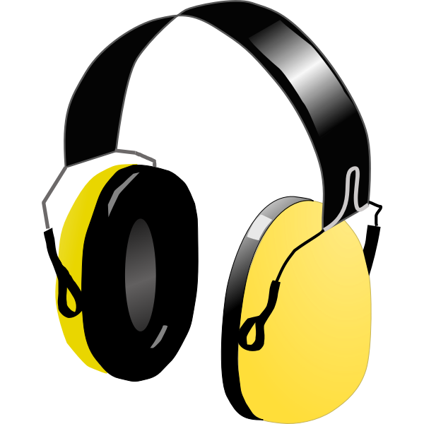 SVG Vector image of headphones
