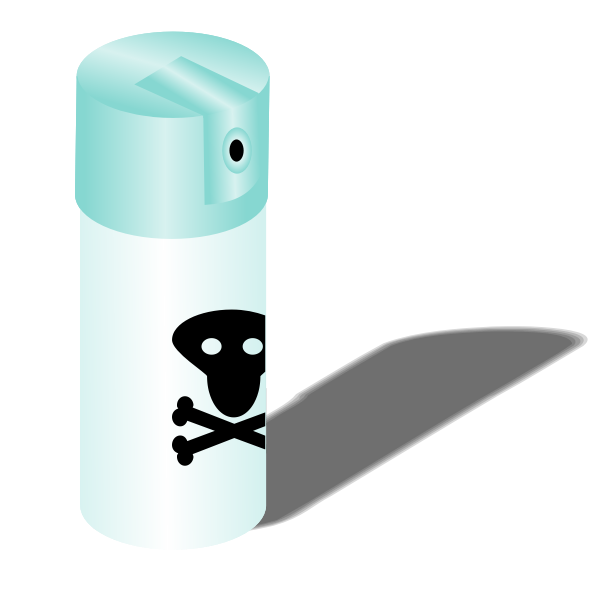 SVG Vector image of insecticide spray