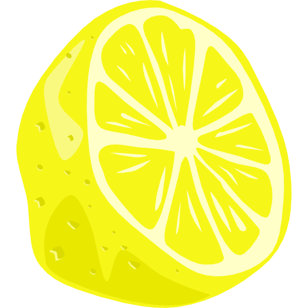 SVG Vector image of lemon