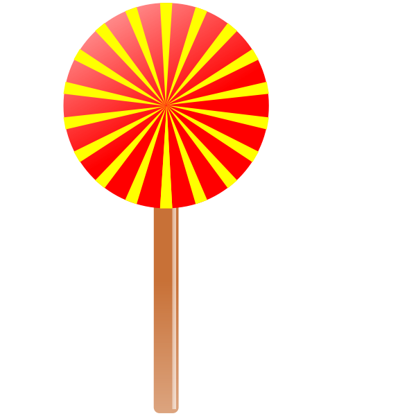 SVG Vector image of lollipop