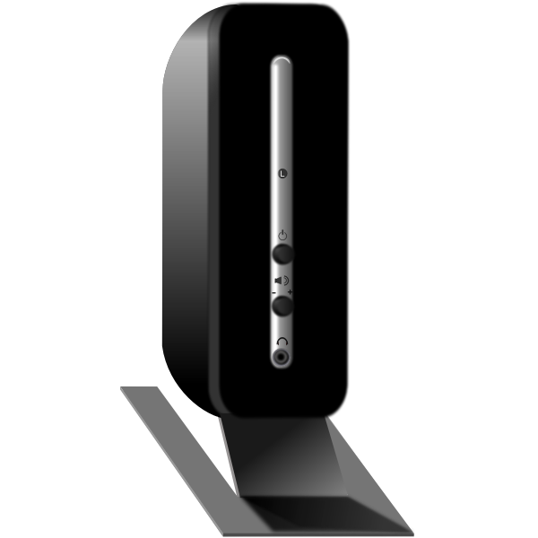 SVG Vector image of loudspeaker