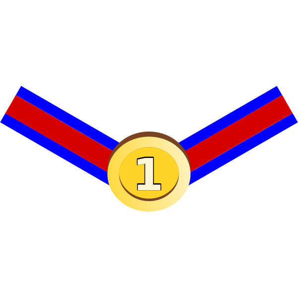 SVG Vector image of medal