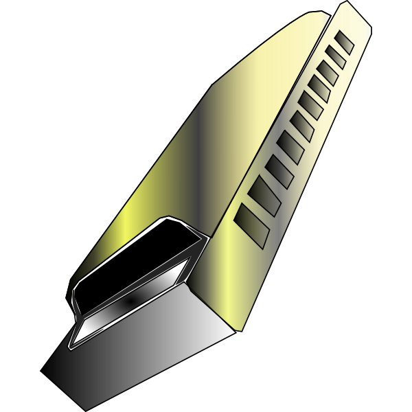 SVG Vector image of mouth accordion