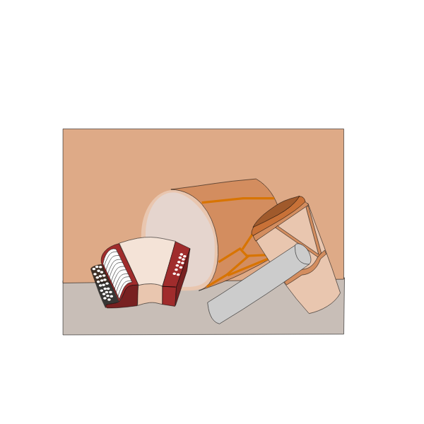 SVG Vector image of musical instruments