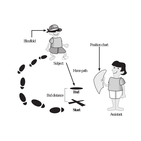 SVG Vector image of navigation without vision or sound