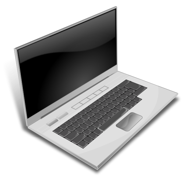 SVG Vector image of notebook