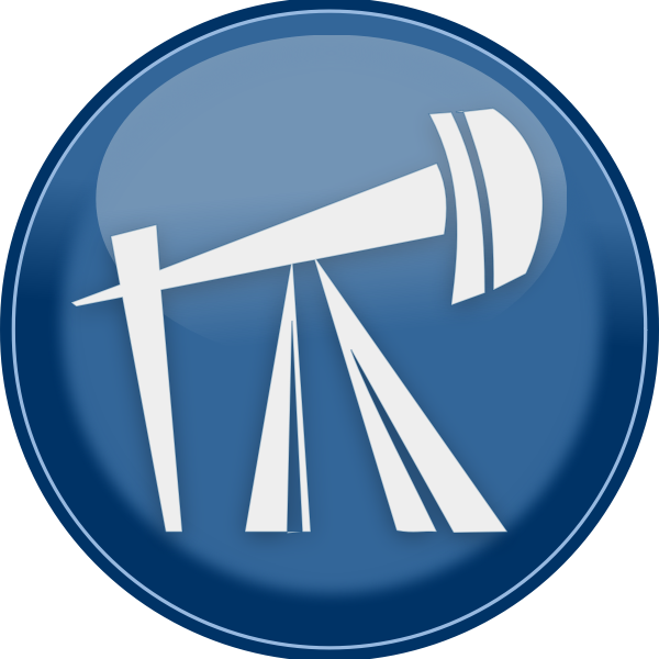 SVG Vector image of petroleum rig icon