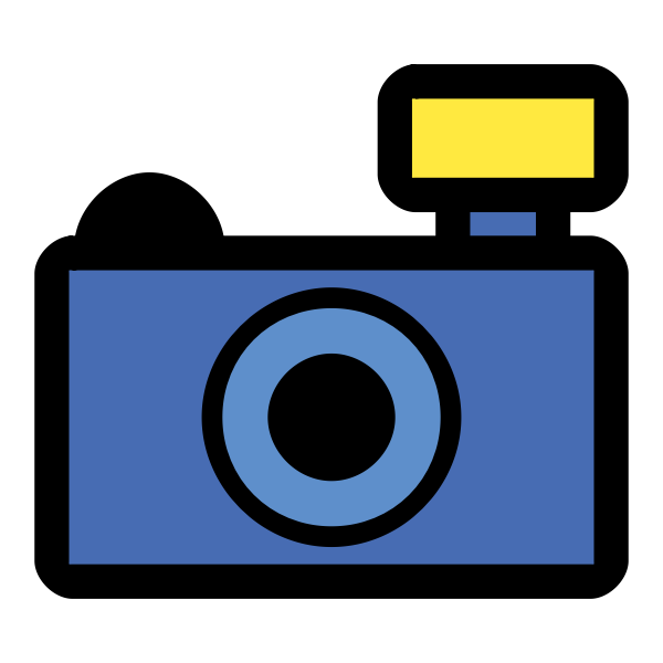 SVG Vector image of photo cam icon