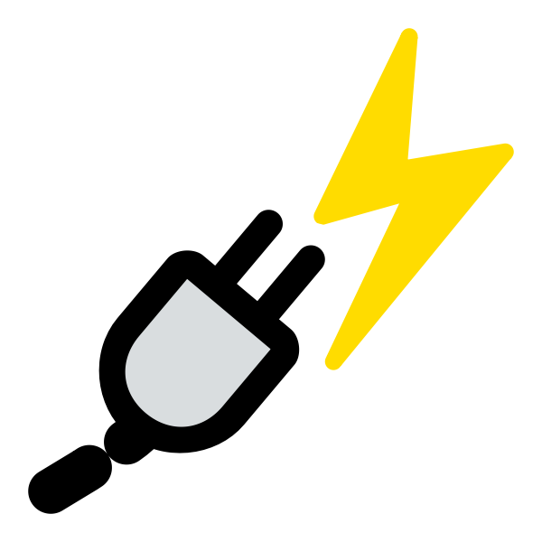 SVG Vector image of power manager icon