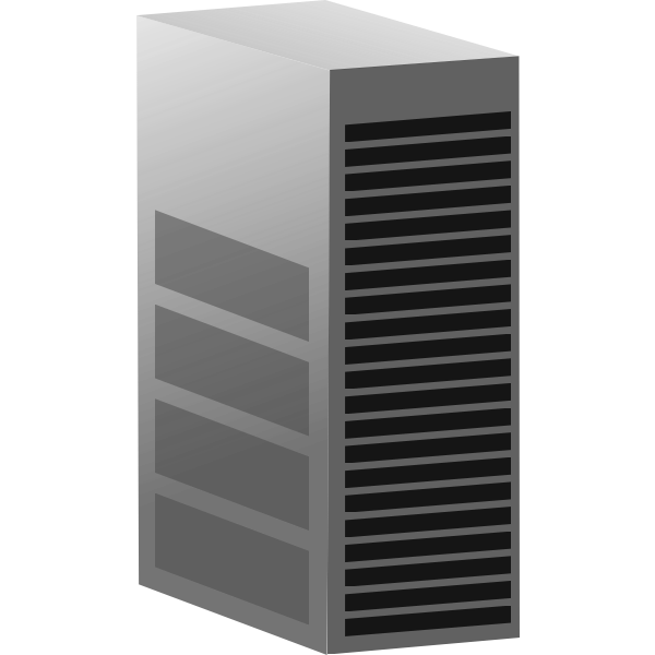SVG Vector image of racks