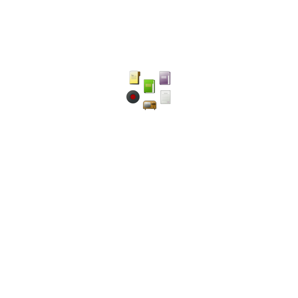 SVG Vector image of set of different icons