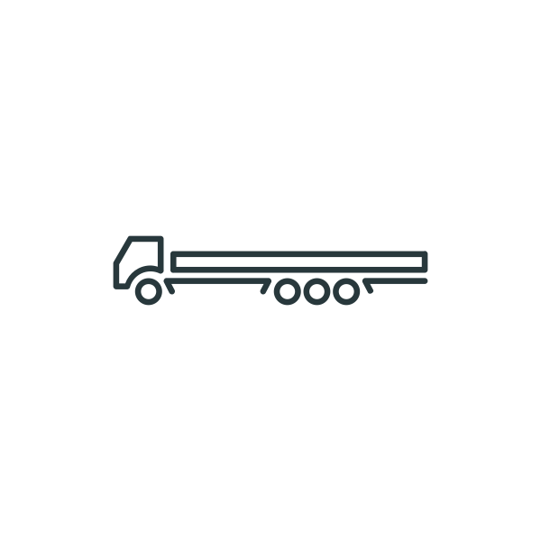 SVG Vector image of sign for a long tow truck