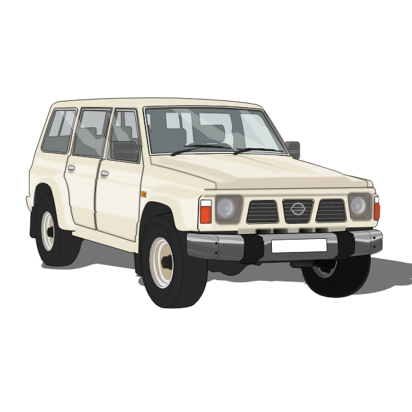 SVG Vector image of sports vehicle