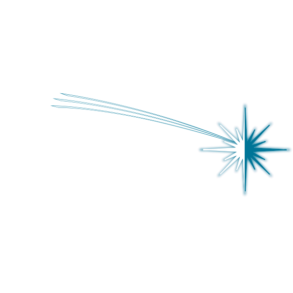 SVG Vector image of star of bethlehem decoration
