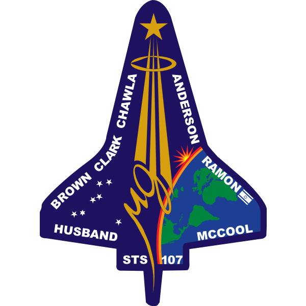 SVG Vector image of STS-107 Flight insignia