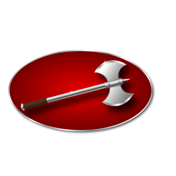 SVG Vector image of tomahawk