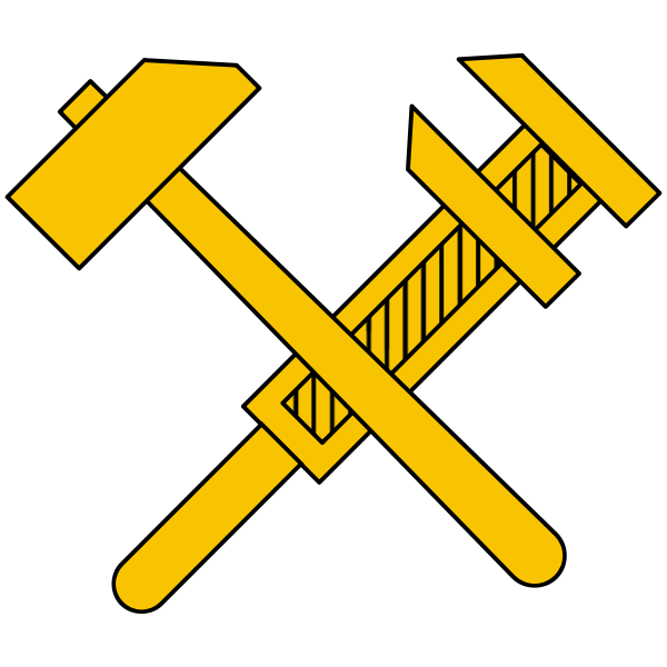 SVG Vector image of working class socialist symbol