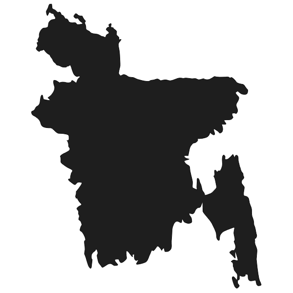 SVG Vector map of Bangladesh