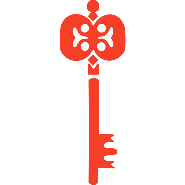 SVG Vector of a key