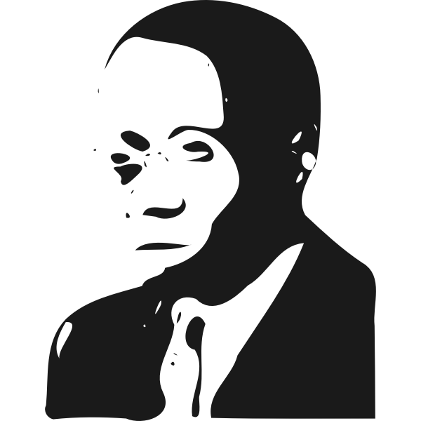 SVG Vectorisation de LS Senghor