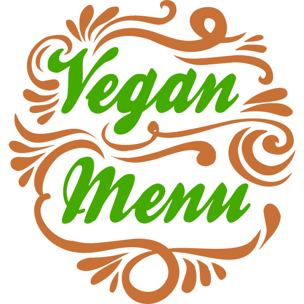 SVG Vegan Menu Icon