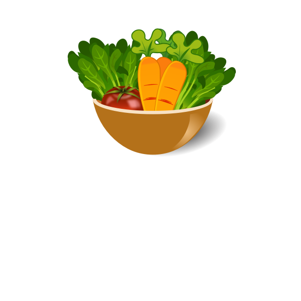 SVG Vegetable bowl