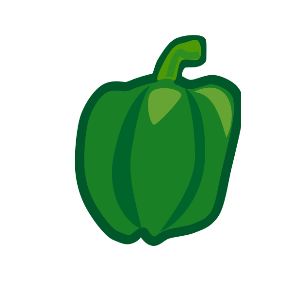 SVG vegetables set