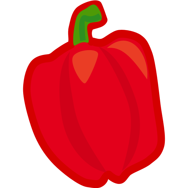 SVG vegetables set