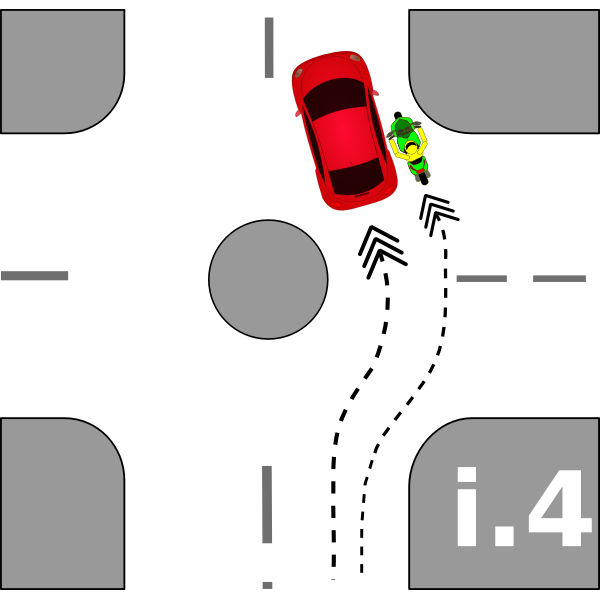 SVG Vehicle accident pictograph
